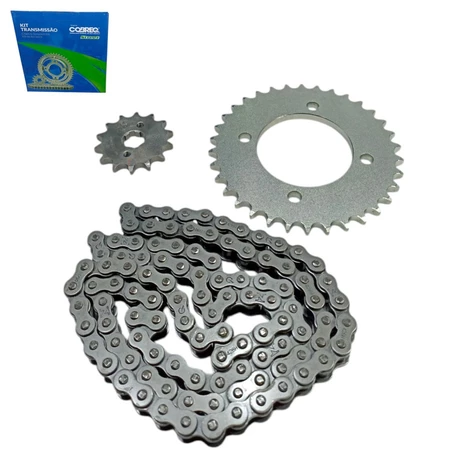 KIT RELAÇÃO - BIZ 125 (04/19)/ BIZ 110i (18/22)/ POP 110i (16/25) - ( 34Z/ 14Z/ 106L)